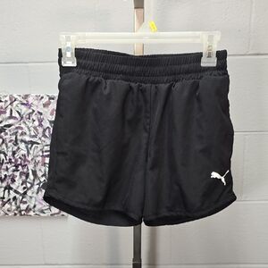 Puma Women's Black Athletic Shorts